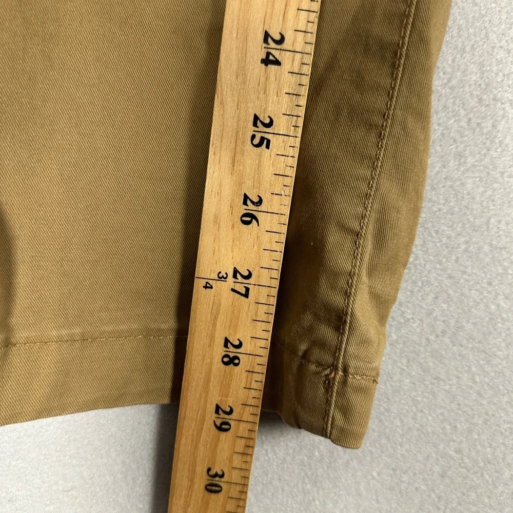 NEW American Eagle Pants Mens 28X28 Lived-In Khakis Tan Flex Slim Straight Chino